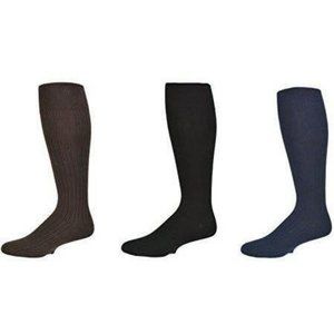 Classic Fine Ribbed Premium Cotton 3 pair Socks